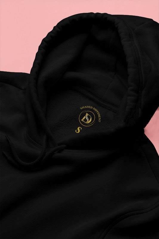 BLACK UNISEX HOODIES